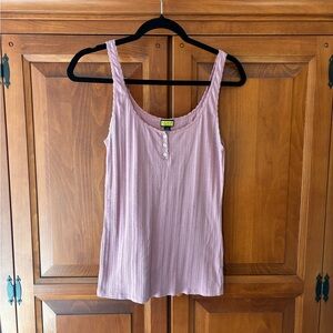 Prince & Fox Dusty Pink Ribbed Blouse